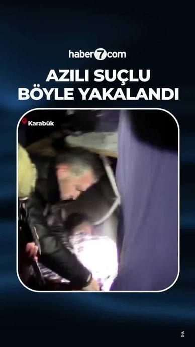 27 su&ccedil; kaydı bulunan zanlı yakalandı!