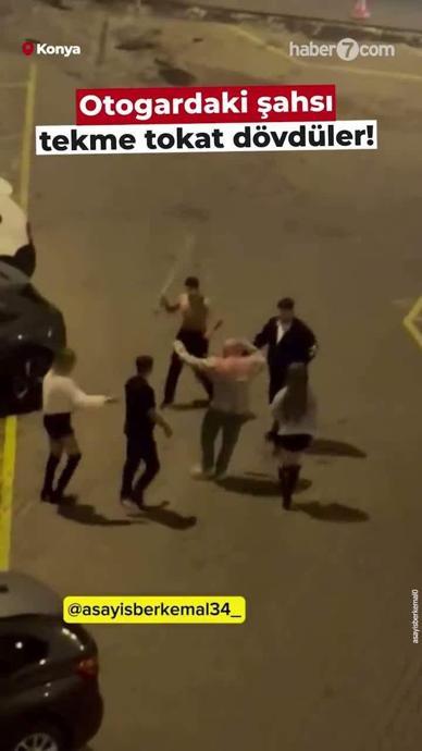 Otogardaki şahsı tekme tokat d&ouml;vd&uuml;ler!