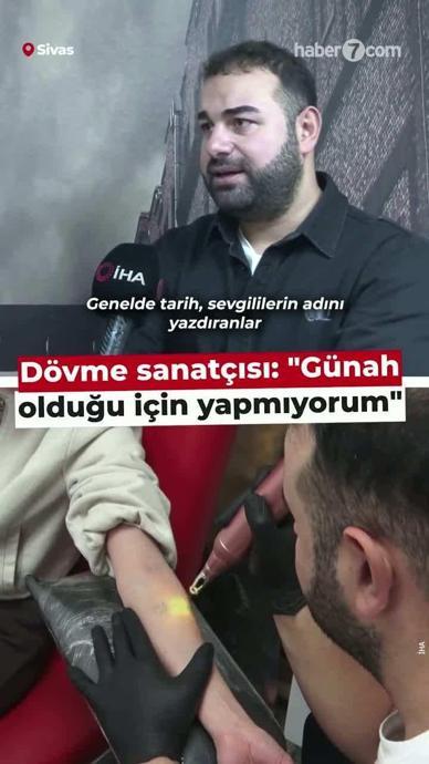 D&ouml;vme sanat&ccedil;ısı: "G&uuml;nah olduğu i&ccedil;in yapmıyorum"