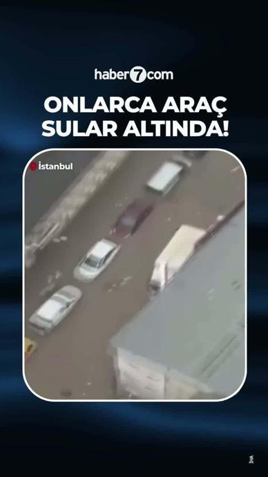 Onlarca ara&ccedil; sular altında kaldı!