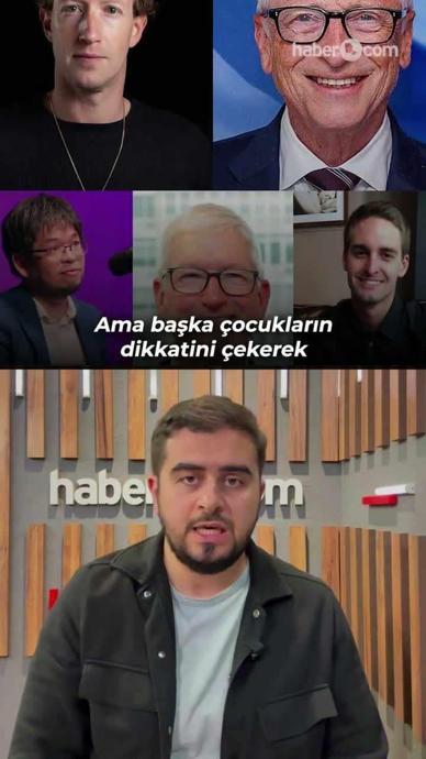 Kendi &ccedil;ocuklarını telefondan uzak tutuyorlar!