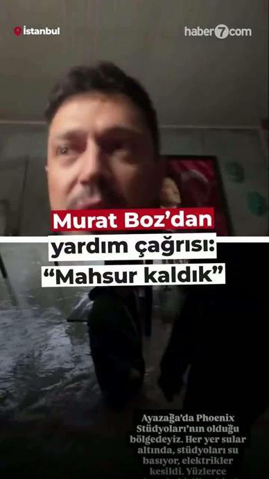 Murat Boz&rsquo;dan yardım &ccedil;ağrısı!