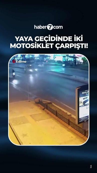 Yaya ge&ccedil;idinde &ccedil;arpıştılar!