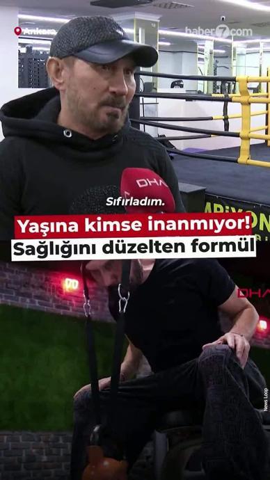 70 yaşında sporla ila&ccedil;sız yaşam