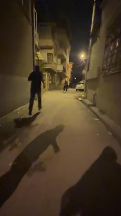 Aracıyla kovaladı, kaza yaptırdı!