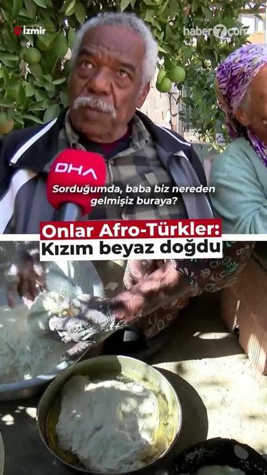 Onlar Afro-T&uuml;rkler: Kızım beyaz doğdu