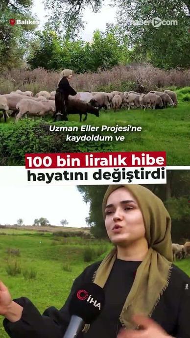 100 bin liralık hibe hayatını değiştirdi!