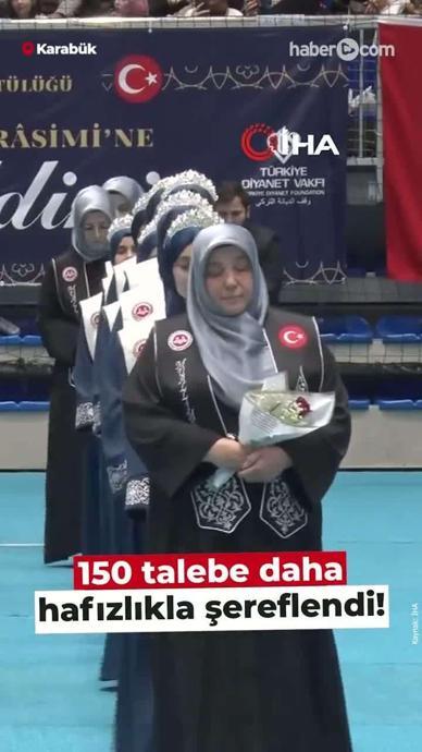 150 talebe daha hafızlıkla şereflendi!
