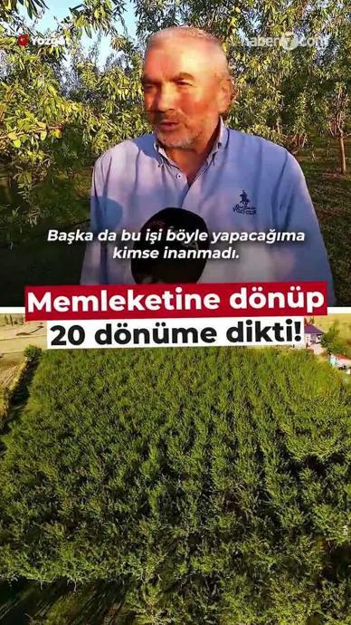 Almanya'dan memleketine d&ouml;nd&uuml;
