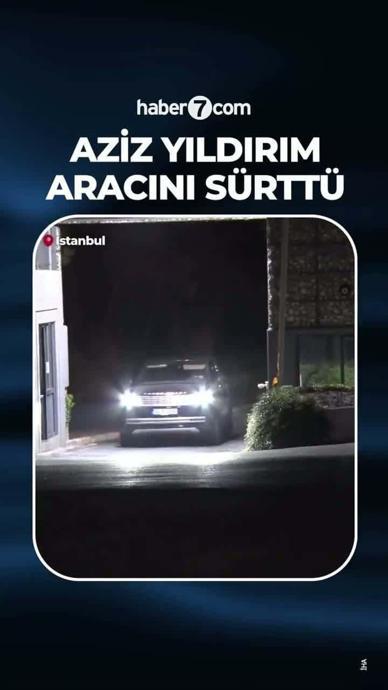 Aziz Yıldırım tesis &ccedil;ıkışında kaza yaptı!