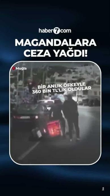 Bir anlık &ouml;fkeyle 360 bin TL'lik oldular!