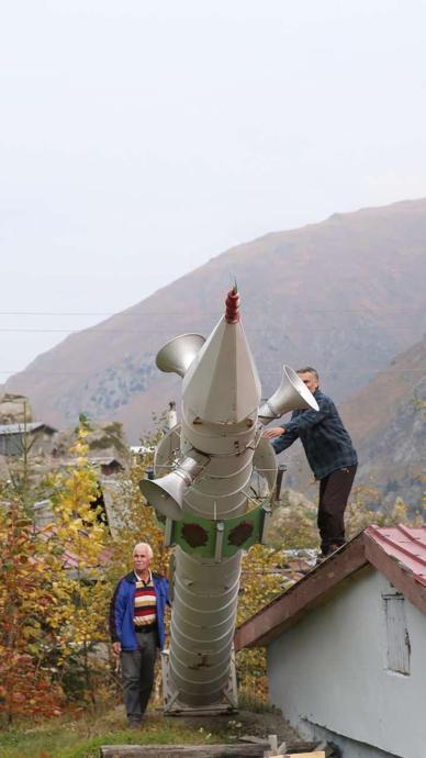 Minare hasarlarına Rize işi &ccedil;&ouml;z&uuml;m!