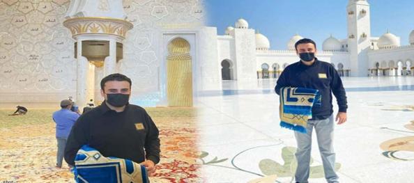  CZN Burak Dubai Şeyh Zayid Camii'nde namaz kıldı! CZN Burak kimdir?