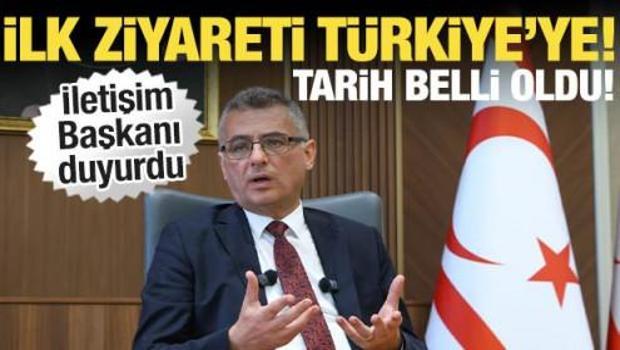 KKTC Cumhurbaşkanı Erhürman, Türkiye'ye geliyor! Tarih belli oldu