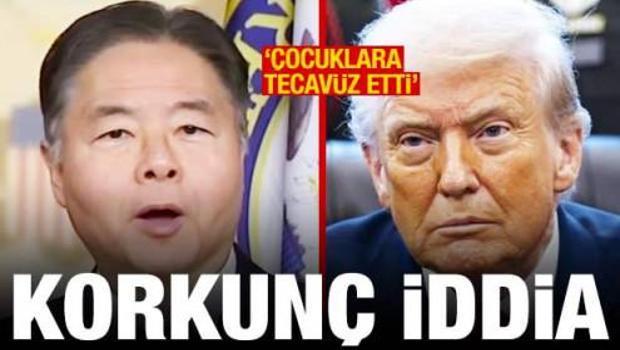 Lieu: Trump &ccedil;ocuklara tecav&uuml;z etti