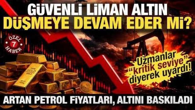 Altının tahtı sallandı: Uzmanlar kritik seviye diyerek a&ccedil;ıkladı