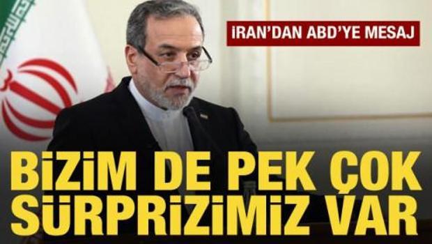 İran'dan yeni a&ccedil;ıklama: Daha &ccedil;ok s&uuml;rprizimiz var