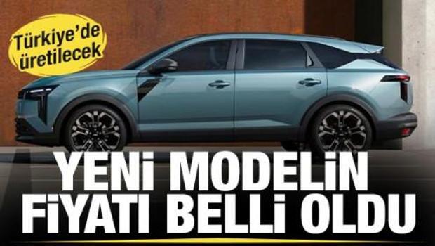 T&uuml;rkiye'de &uuml;retilecek! Yeni modelin fiyatı belli oldu