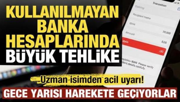 Uzmanından kritik uyarı: Kullanılmayan banka hesaplarınızı kapatın