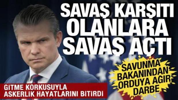ABD savunması &ccedil;&ouml;k&uuml;şe girdi! Pete Hegseth gitme korkusu ile orduya darbe vurdu