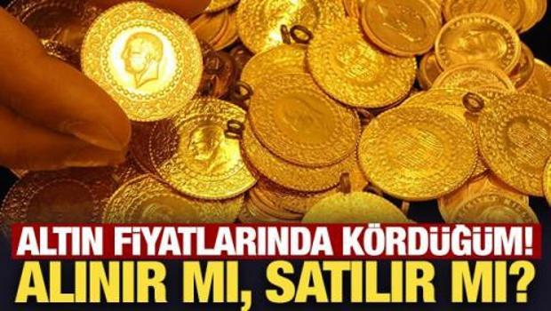 Altın fiyatlarında k&ouml;rd&uuml;ğ&uuml;m! Alınır mı, satılır mı?