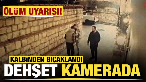 Antalya'da &ouml;l&uuml;m uyarısı! Kalbinden bı&ccedil;aklandı: Dehşet kamerada 