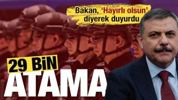 Jandarma teşkilatında dev atama: 29 bin 353 personelin yeni g&ouml;rev yeri belli oldu
