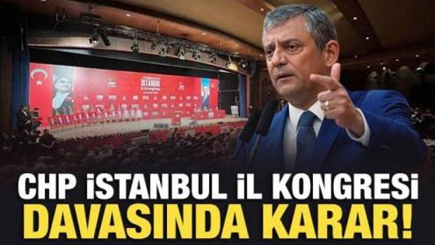 Son Dakika: CHP kurultay ve kongre davasına ret