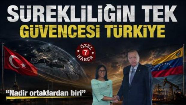 K&uuml;resel vesayete karşı duran tek &uuml;lke: T&uuml;rkiye! Venezuela'da tek g&uuml;vence yine Erdoğan