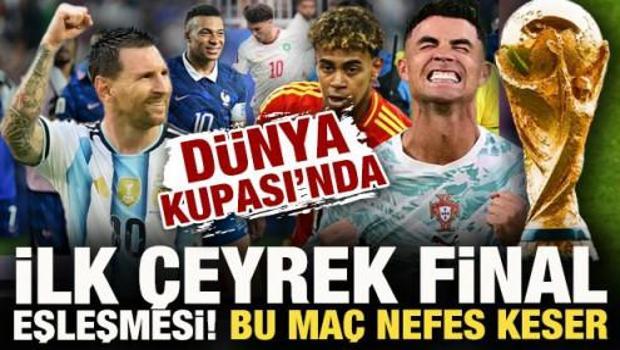2026 D&uuml;nya Kupası'nda ilk &ccedil;eyrek final eşleşmesi! Bu ma&ccedil; nefes keser