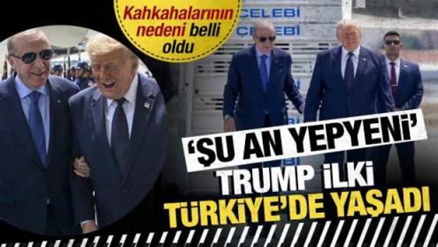 Erdoğan ve Trump&rsquo;ın kahkahalarla neden g&uuml;ld&uuml;kleri belli oldu 