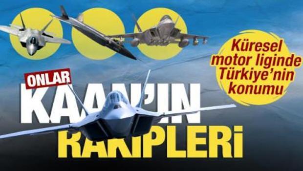 K&uuml;resel motor liginde T&uuml;rkiye&rsquo;nin konumu: İşte d&uuml;nyanın en g&uuml;&ccedil;l&uuml; savaş u&ccedil;ağı motorları!