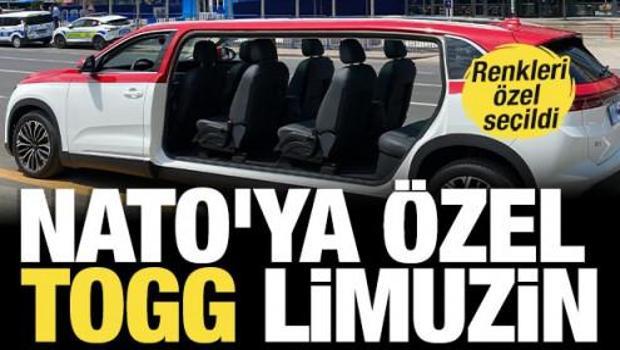 NATO'ya &ouml;zel Togg limuzin