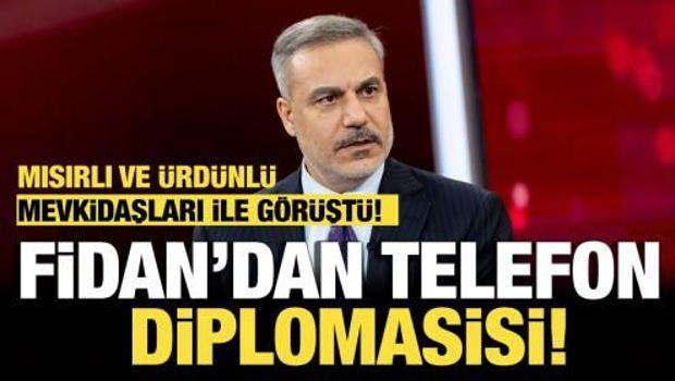 Son dakika: Bakan Fidan'dan Mısırlı ve &Uuml;rd&uuml;nl&uuml; mevkidaşları ile telefon diplomasisi