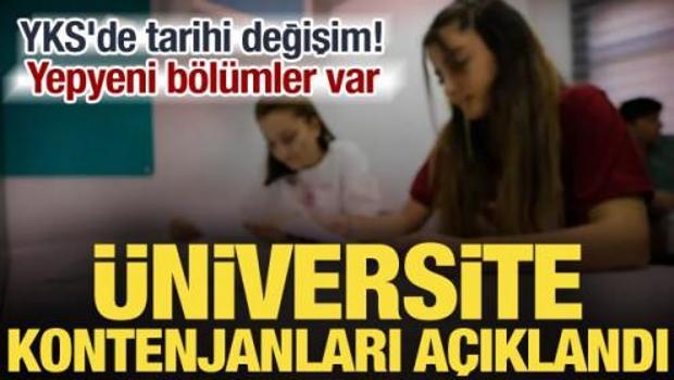 YKS tercih kılavuzu yayımlandı! İşte bu yılın kontenjanları ve yeni b&ouml;l&uuml;mleri