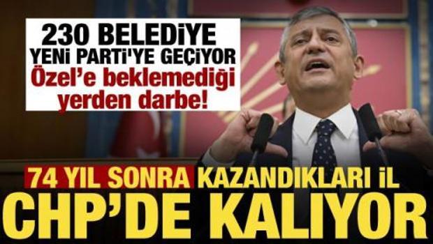 CHP'de g&ouml;zler belediyelerde! 230 belediye başkanı Yeni Parti'ye ge&ccedil;iyor