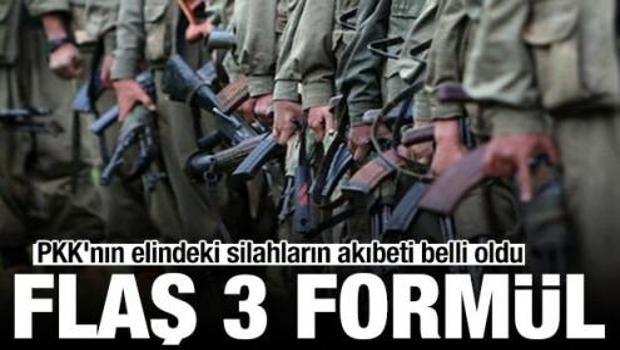 PKK'nın elindeki silahların akıbeti belli oldu: Dikkat &ccedil;eken 3 form&uuml;l