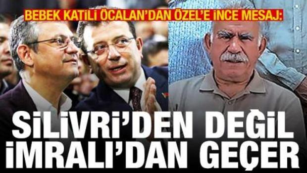 Ter&ouml;ristbaşı &Ouml;calan'dan &Ouml;zel'e ince mesaj: Silivri'den değil, İmralı'dan ge&ccedil;er