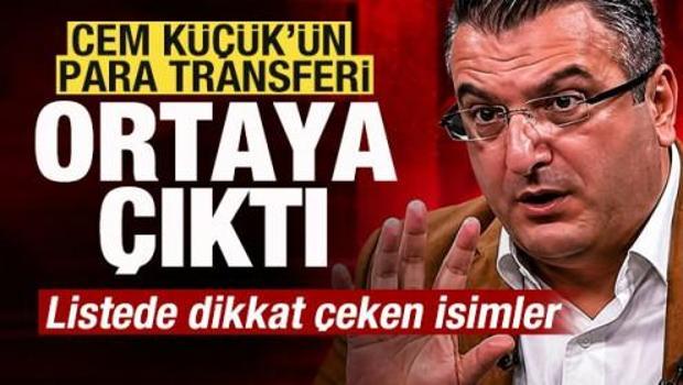 Cem K&uuml;&ccedil;&uuml;k'&uuml;n para trafiği ortaya &ccedil;ıktı! Listede dikkat &ccedil;eken isimler