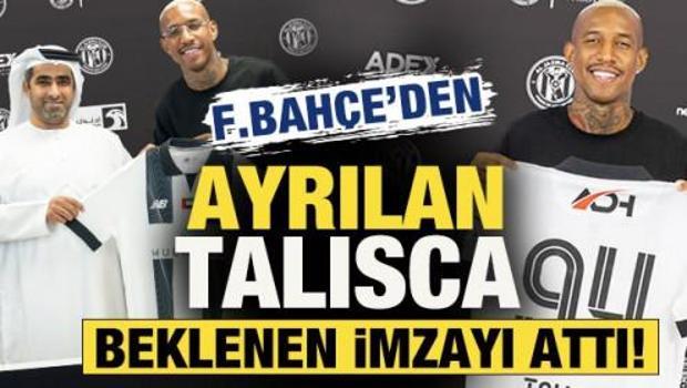Fenerbah&ccedil;e'den ayrılan Anderson Talisca, beklenen imzayı attı