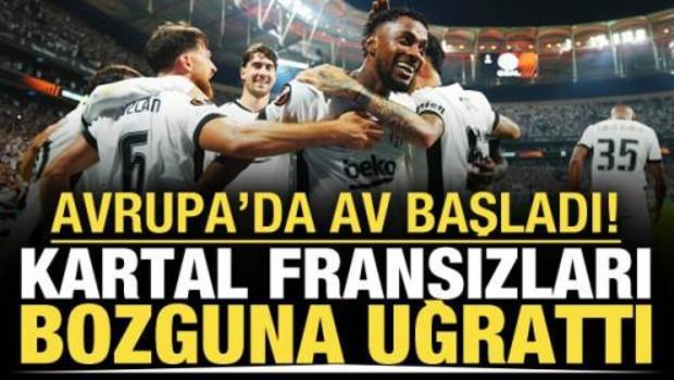 Kartal Avrupa'da ava başladı! Fransızları bozguna uğrattı