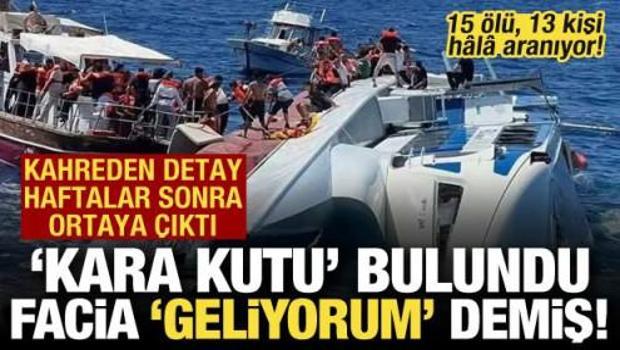 Girne'deki batan gemide kritik "tamir" detayı! Kara kutu bulundu