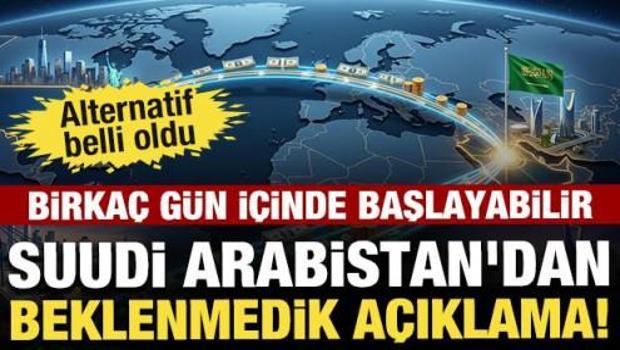 Suudi Arabistan'dan petrol piyasasını rahatlatan hamle! Birka&ccedil; g&uuml;n i&ccedil;inde başlayabilir