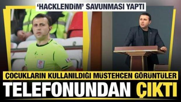 Telefonunda &ccedil;ocukların kullanıldığı m&uuml;stehcen g&ouml;r&uuml;nt&uuml;ler &ccedil;ıktı: Hacklendim savunması yaptı