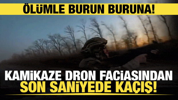 FPV dronu tam yanlarında patladı: Ukrayna cephesinden nefes kesen g&ouml;r&uuml;nt&uuml;ler!