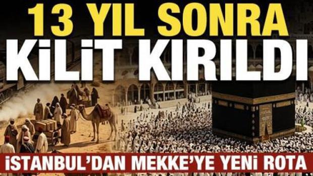 Umre yolculuğunda tarihi d&ouml;n&uuml;ş! G&uuml;zerg&acirc;h yeniden a&ccedil;ıldı: İstanbul&rsquo;dan Mekke&rsquo;ye 9 g&uuml;n