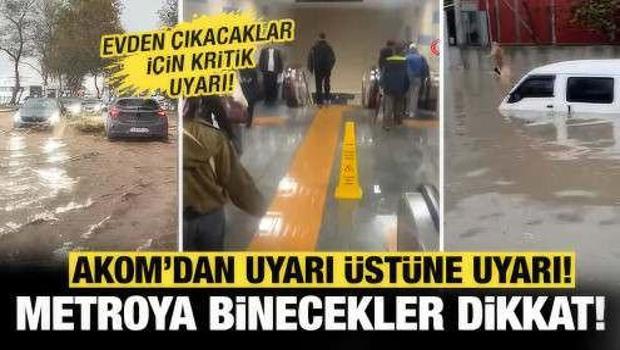 İstanbul'da şiddetli yağmur sonrası uzmanlardan uyarı &uuml;st&uuml;ne uyarı geldi