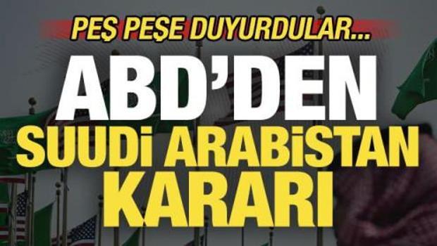 ABD'den son dakika Suudi Arabistan kararı! '&Uuml;lkeyi terk edin' deyip duyurdular...
