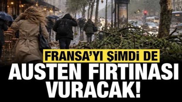 Fransa'yı şimdi de Austen Fırtınası vuracak!